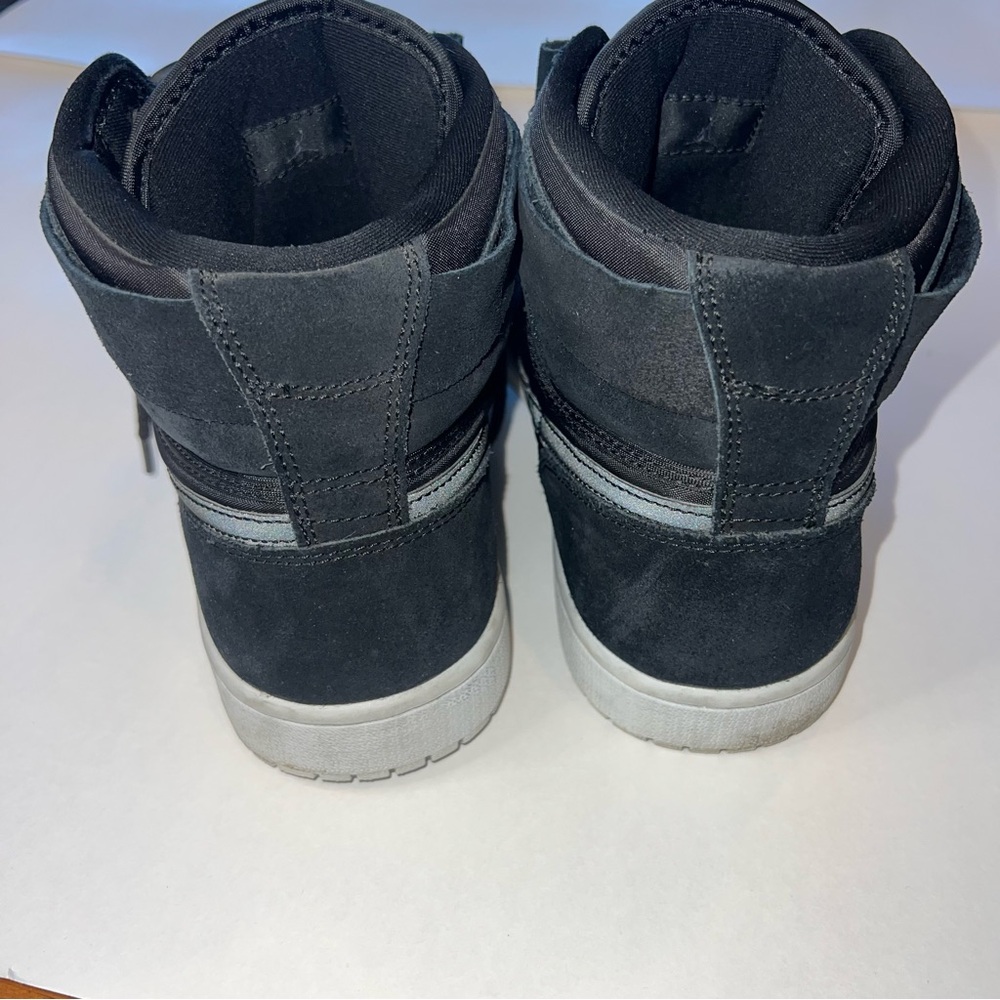 Jordan 1 Retro High Strap Black/Black-Pure Platinum in Original Box-Release ‘17 - Picture 8 of 12